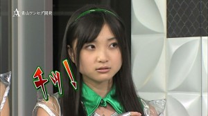 ももクロ、有安杏果、舌打ち画像